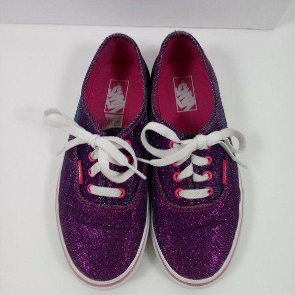 Vans Authentic Color Shift Shoes Kids 3.5 Purple - Picture 5 of 15